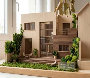 Karbas architectes maquette-issy